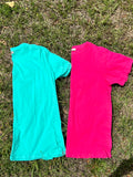 Cotton boyfriend round neck tee