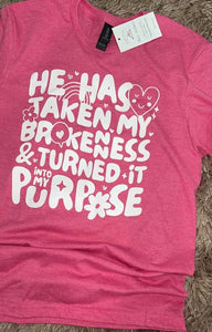 Brokenness into purpose T