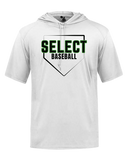 ADULT SHORT SLEEVE HOODED PERFORMANCE ( 3 DEISGNS )