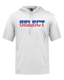 ADULT SHORT SLEEVE HOODED PERFORMANCE ( 3 DEISGNS )