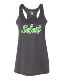 LADIES RACERBACK TANKS ( 6 DESIGNS )