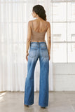 KanCan Flare Distressed Jean