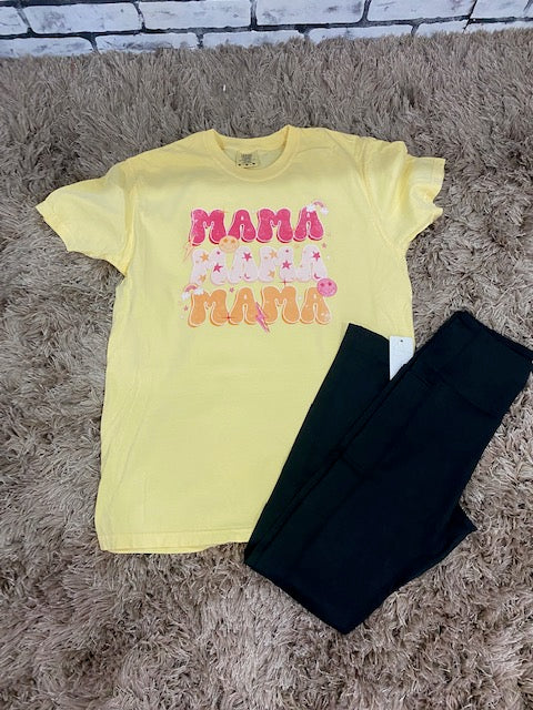 Yellow  Mama Comfort Color