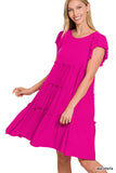 Ruffle Sleeve Spring Dress